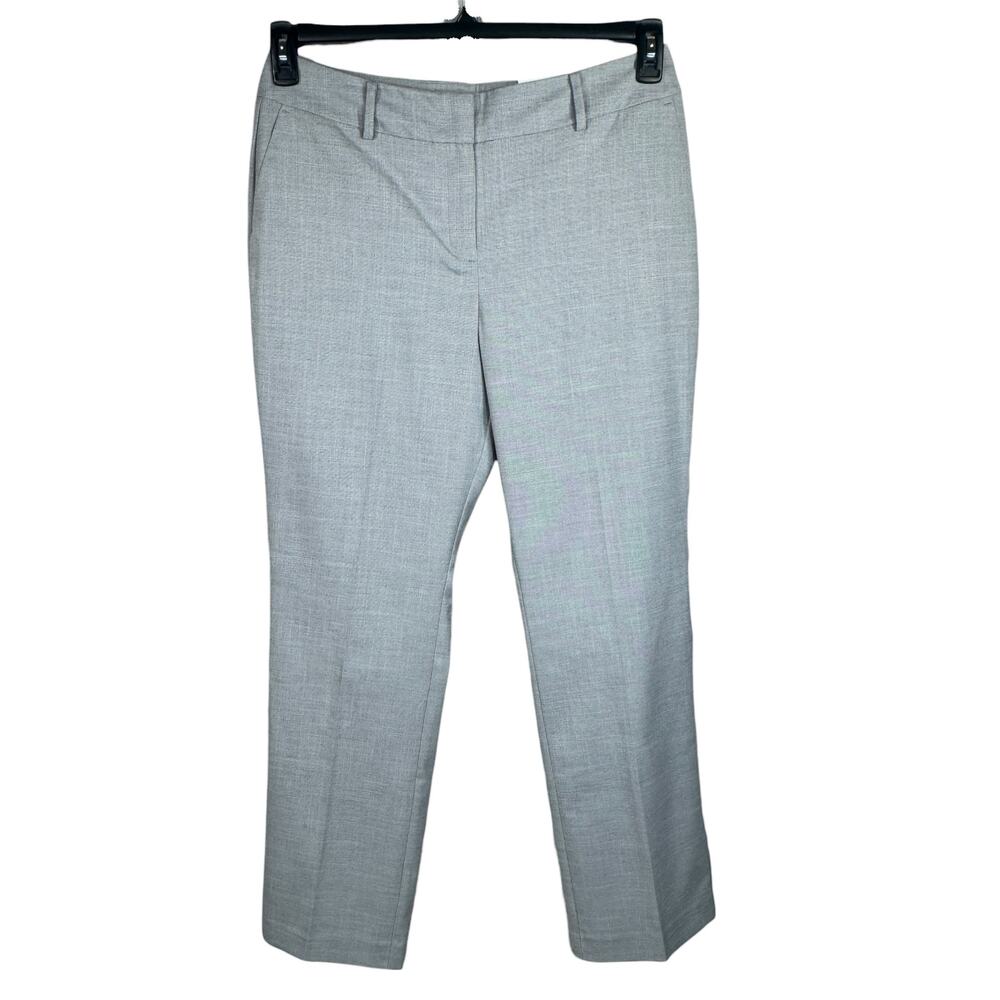 Ann Taylor Factory SZ 10 Curvy Straight Dress Pants Stretch Hi-Rise Pockets New